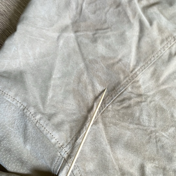 PELLE CUIR SUED LEATHER JACKET PRE OWN - Picture 9 of 10